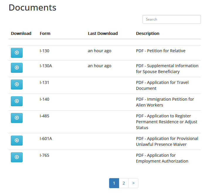 Documents Table