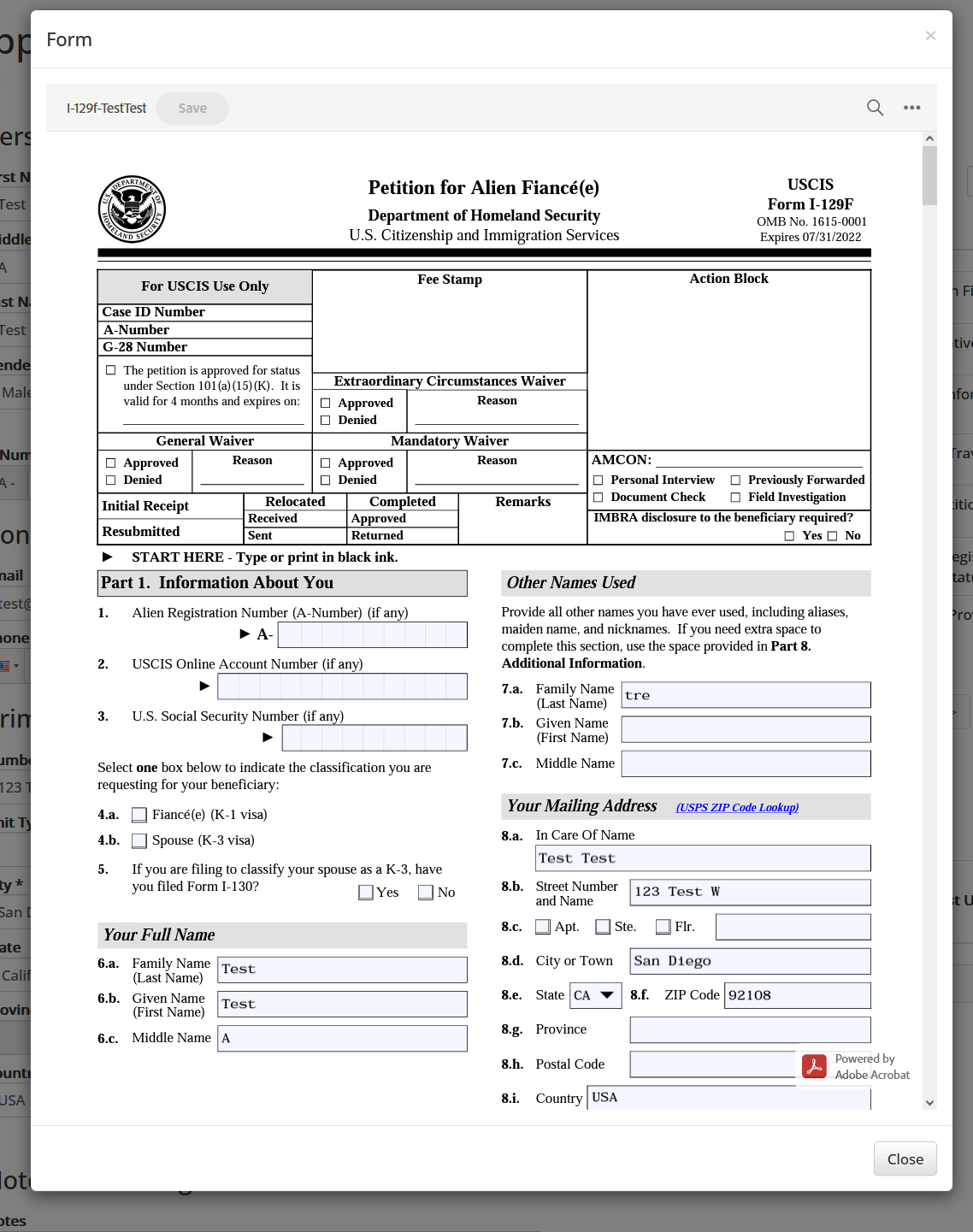 Embedded PDF